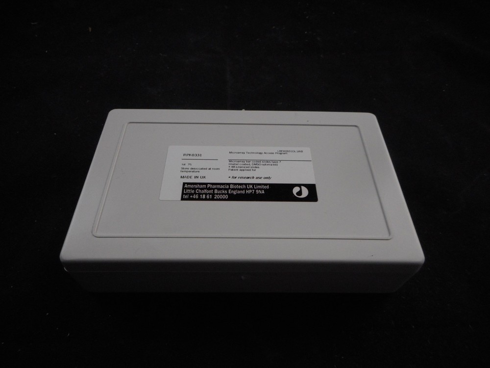 AMERSHAM Microarray Barcoded Slides Type 7 Star Metal Coated DMSO Optimized C