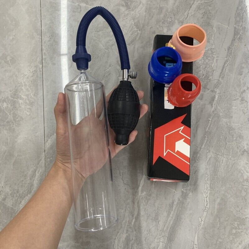 Vacuum Penis Pump for Male ED Enhancement Erectile Enlargement Penis Enlarger BG