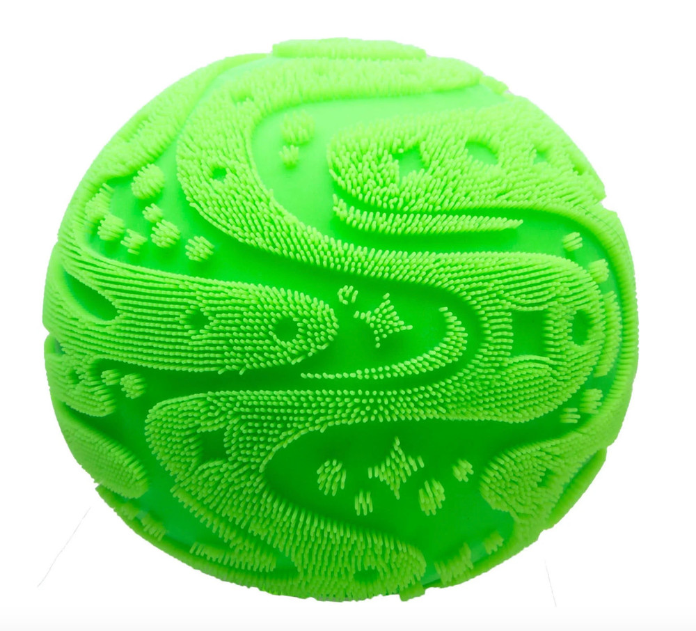 RARE!!! Green SUPER NeeDoh Fuzzball