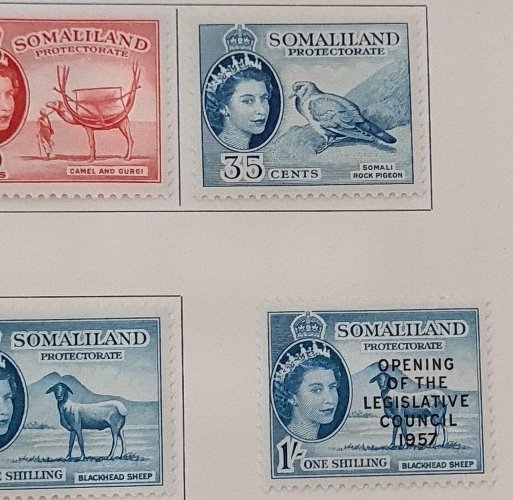 Somaliland Protectorate EII 1953 MVLH A12p1