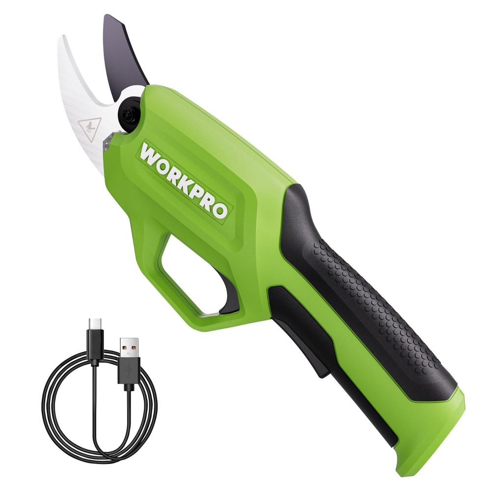 WORKPRO 7.2V Electric Pruning Shears Battery Powered Pruning Shears Gardening