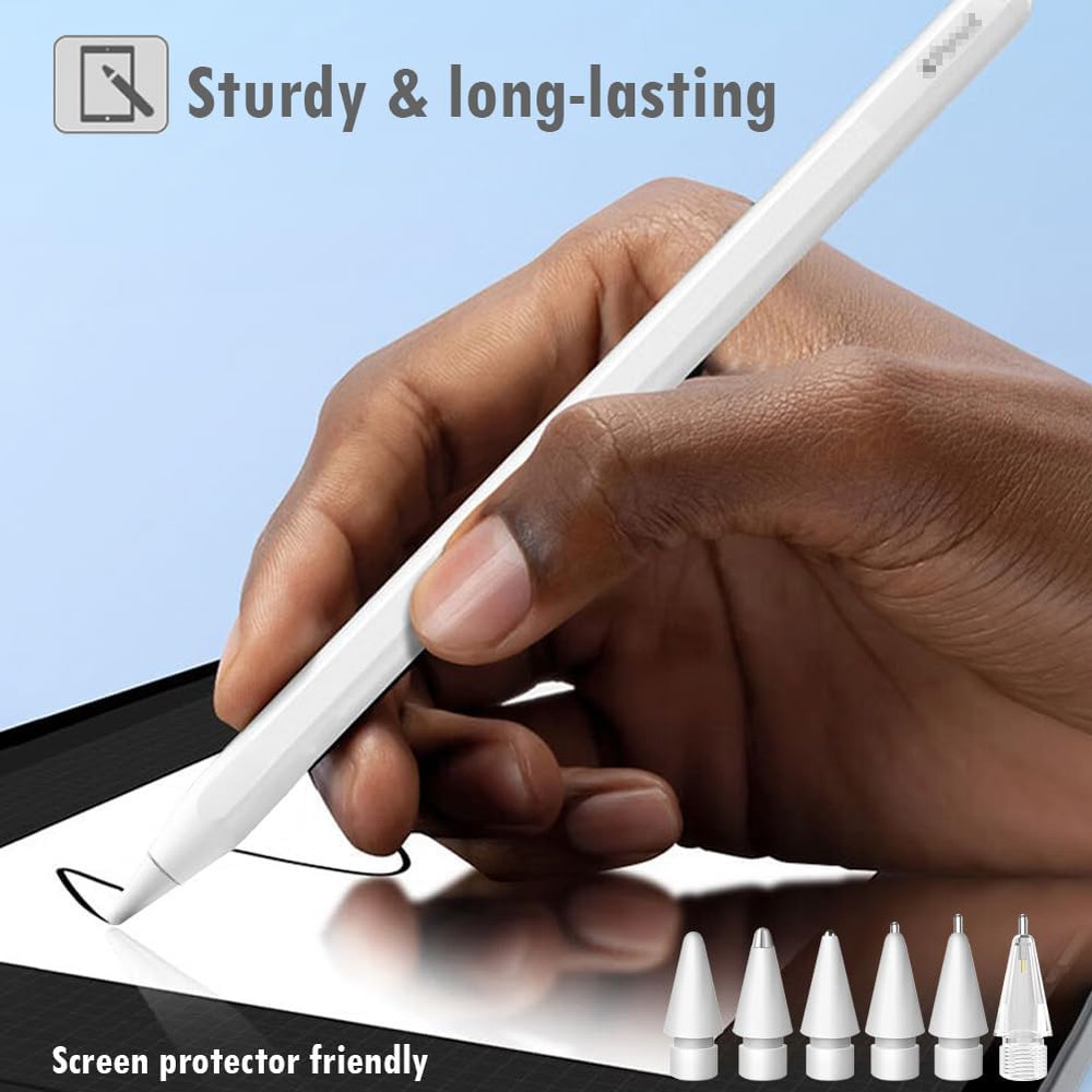 Replacement Pencil Tips for Apple Pencil, Multiple Durable Ipencil Tip Nibs Acce