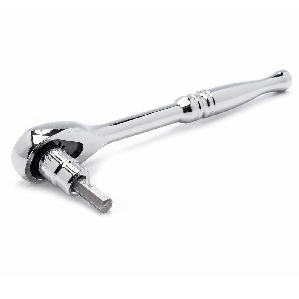 Husky 3/8 in. Drive SAE Hex Bit Socket Set (7-Piece)