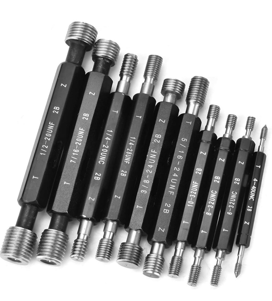 1/2-13 UNC Double End Thread Plug Gage Go/No Go Class 2B New