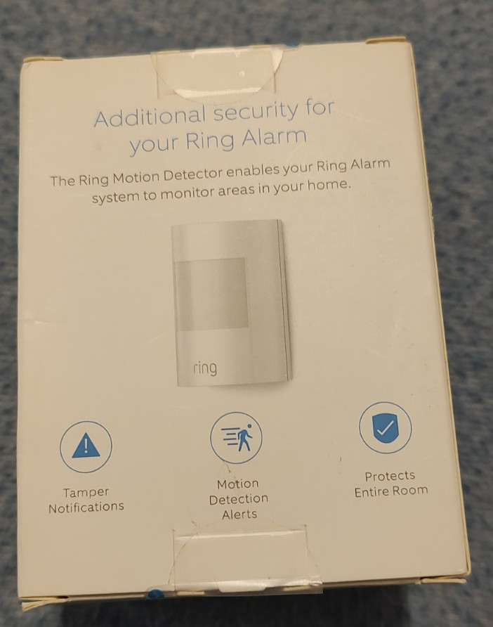 Ring Alarm Wireless Motion Sensor Detector 1st Gen PK/With install kit