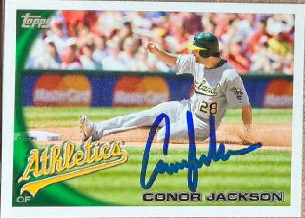 Conor Jackson Autographed 2010 Topps Update #US-42