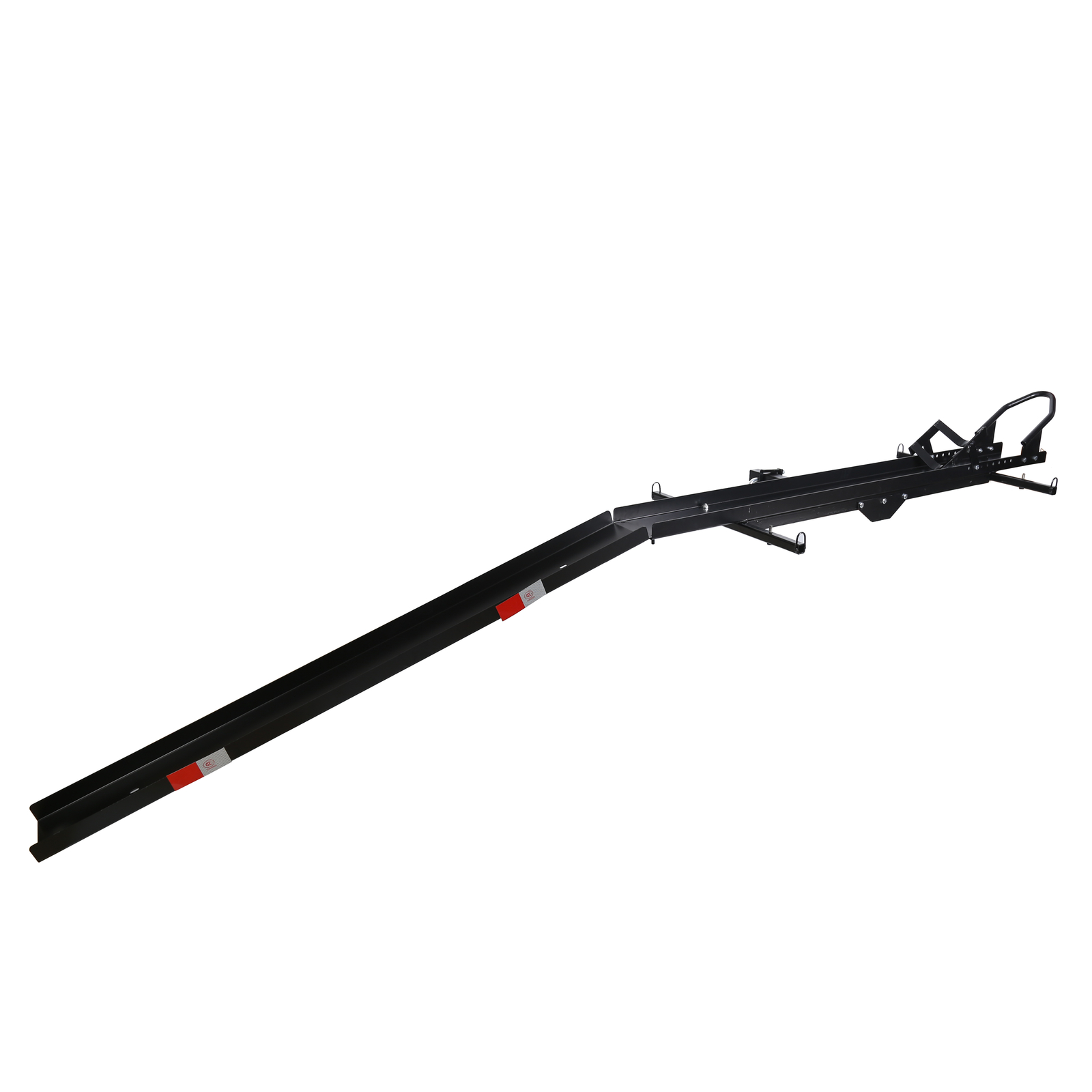 600 LBS Heavy Duty Motorcycle Carrier Dirt Bike Rack Hitch Mount Hauler w/ Ramp