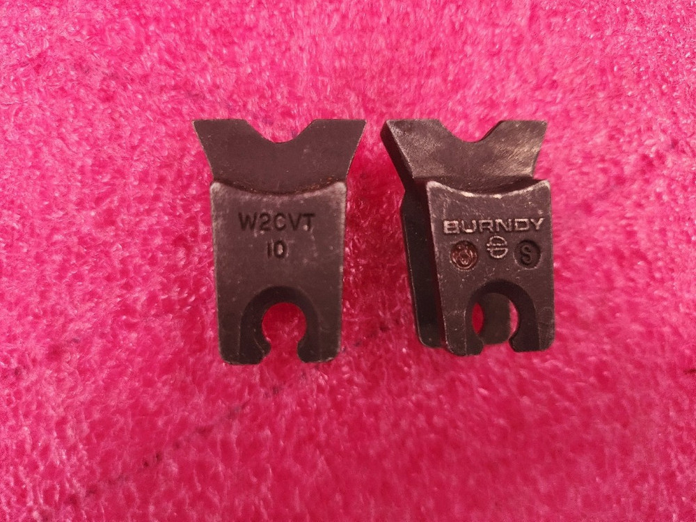 Burndy W2CVT  Steel Die Set