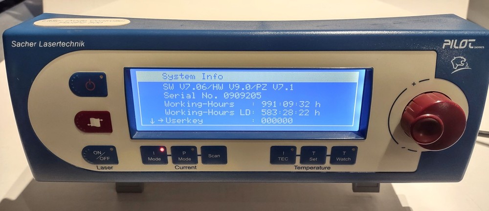 Sacher Lasertechnik Benchtop Laser Diode Controller PilotPZ 500