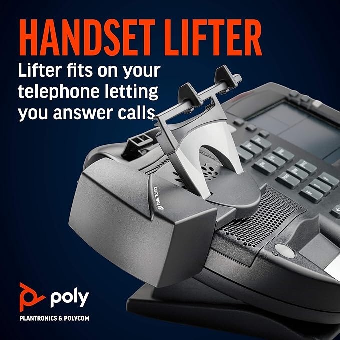 Plantronics HL10 Automatic Handset Lifter, Str. Plug, with Accessory Kit-NEW