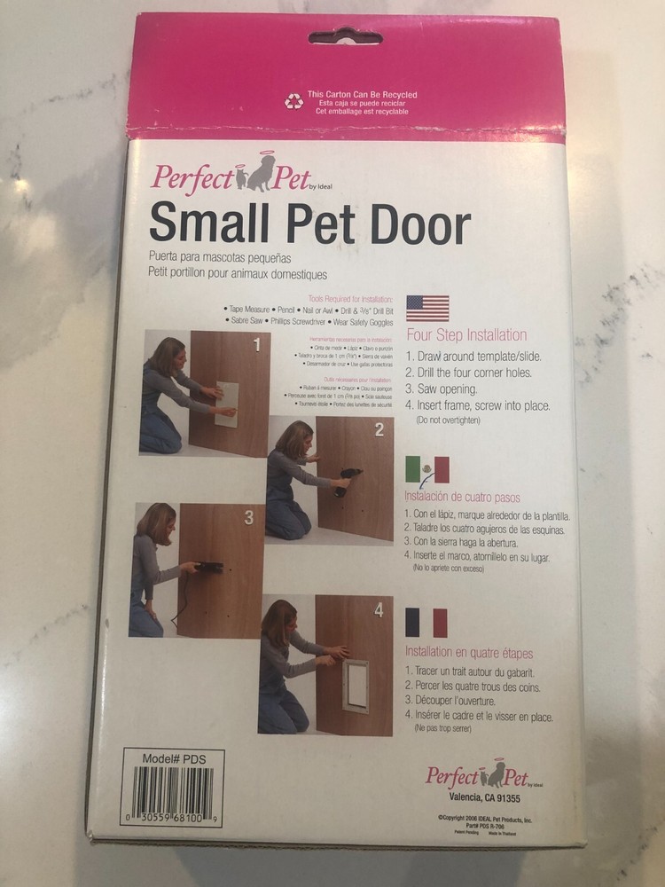 PerfectPet Small Pet Door 5"x7"