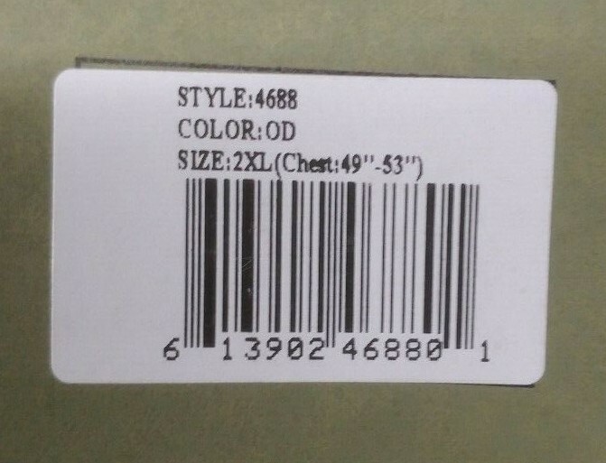 Vietnam Era Reproduction Slant Pocket BDU Shirt XX Large NEW