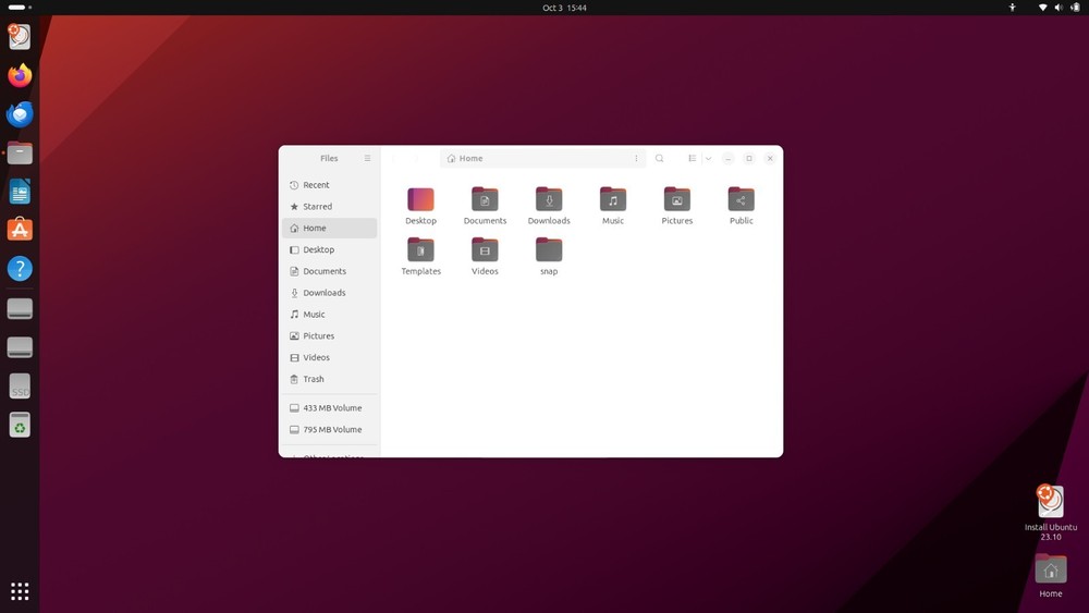 Linux Ubuntu 23.10 - 16 GB BOOTABLE USB