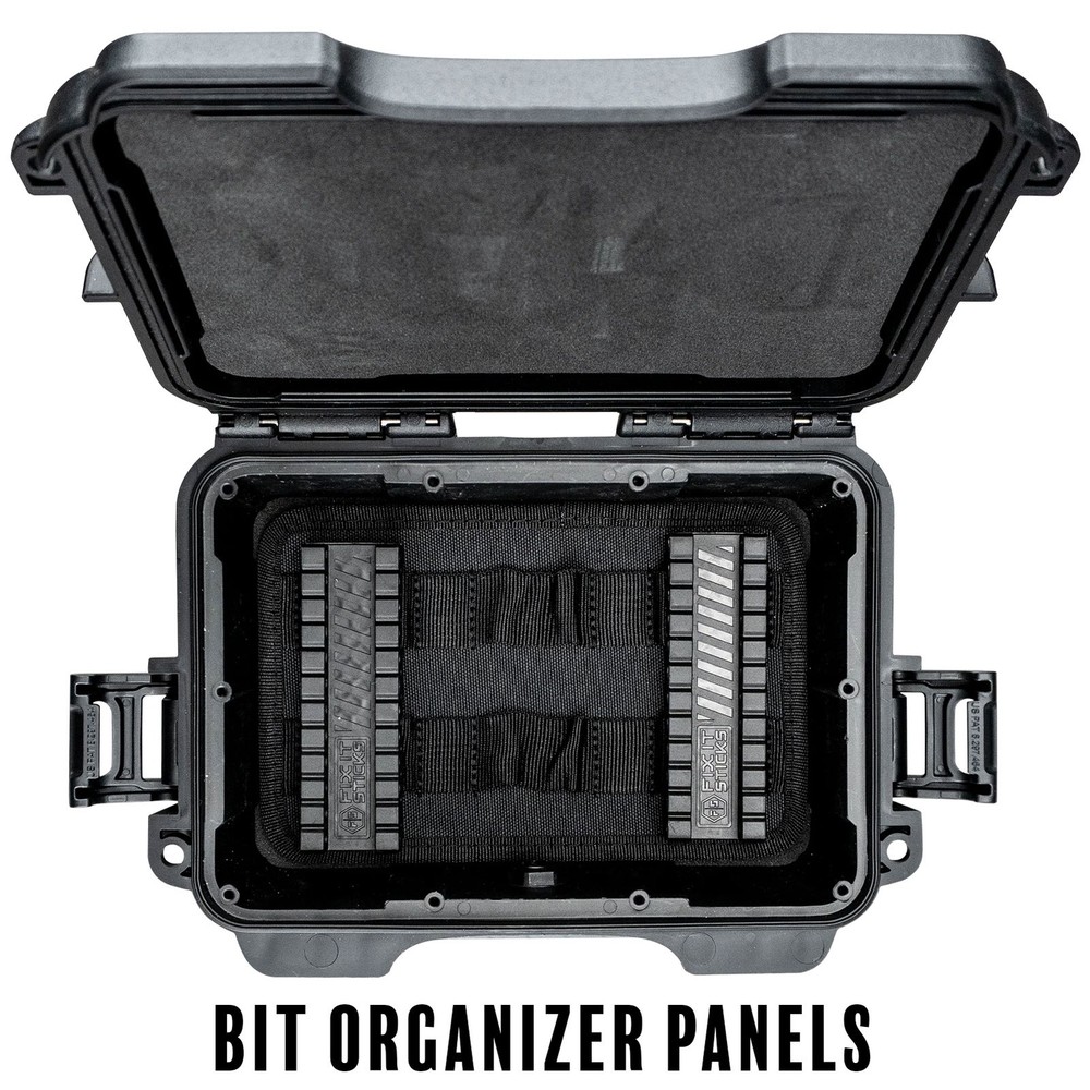 FIX IT STICKS Empty Works Hardcase with Panels and Bit Holders (903-WORKS)
