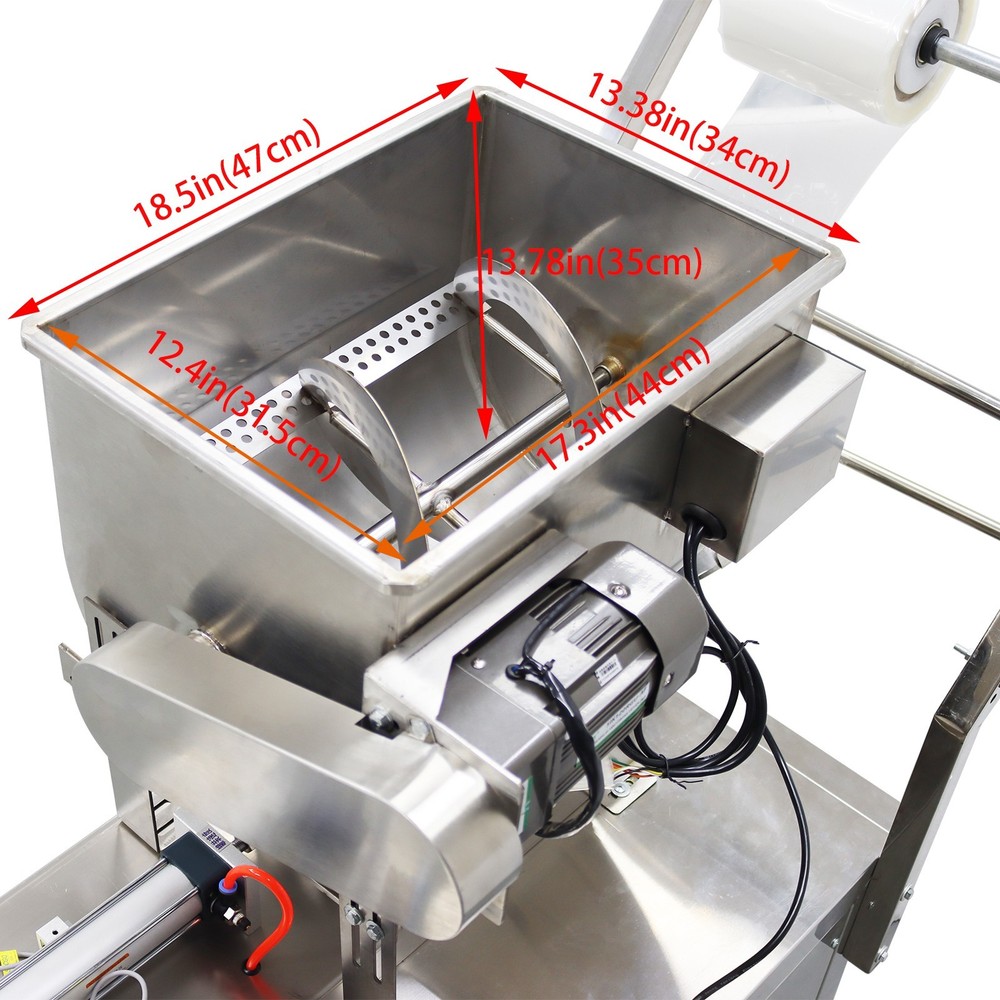 INTBUYING 10-100ml Auto Quantitative Filler Machine W/ Horizontal Mixer Function
