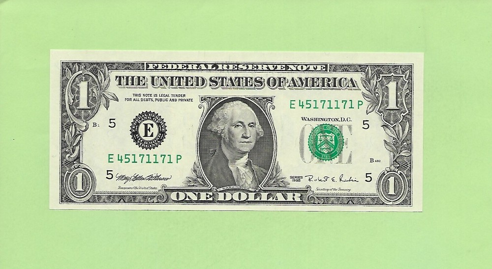 1995 ..UNCIRC $1  E 4517 1171 P  .... 1995  $1  E-P     NICE NOTE     FRN
