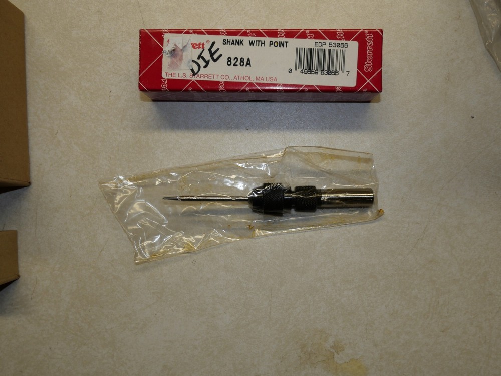 Starrett 828A Shank with Point