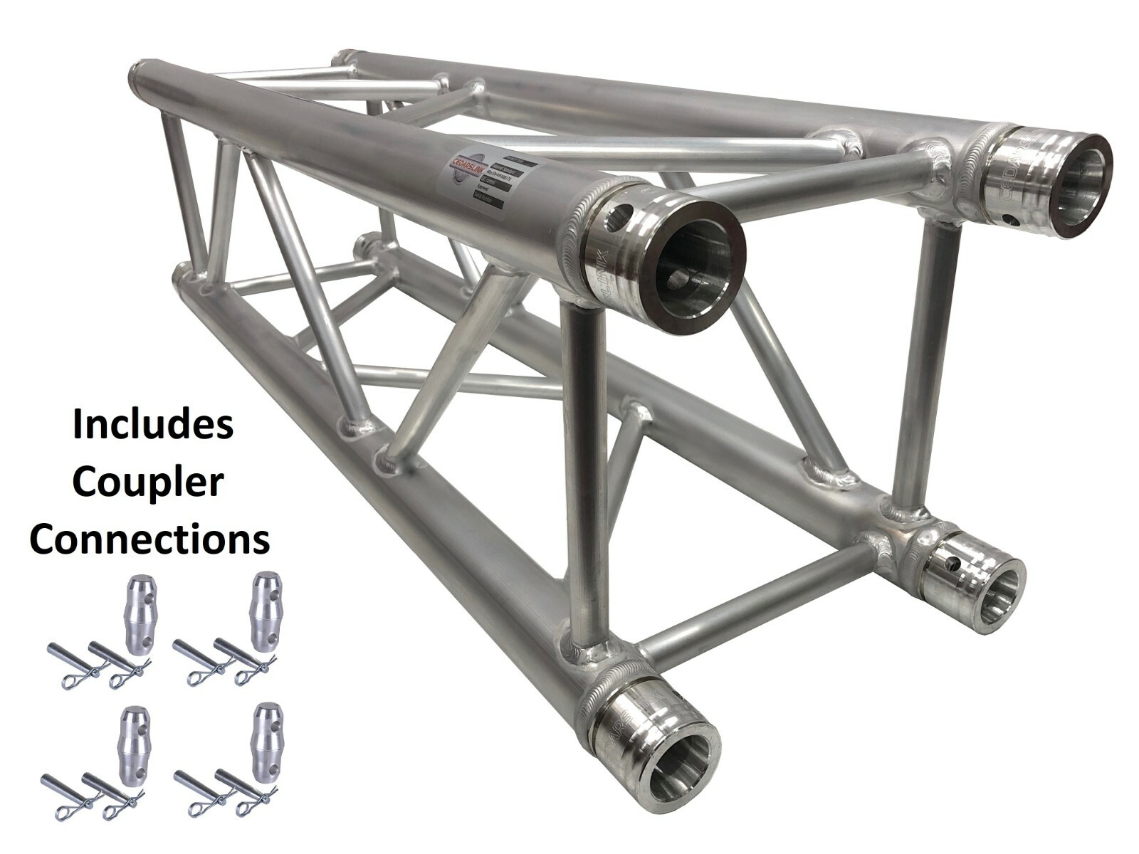 3.28FT 1 Meter Square Aluminum DJ Light Stand Truss Segment 290mm.x290mm. 11.42"