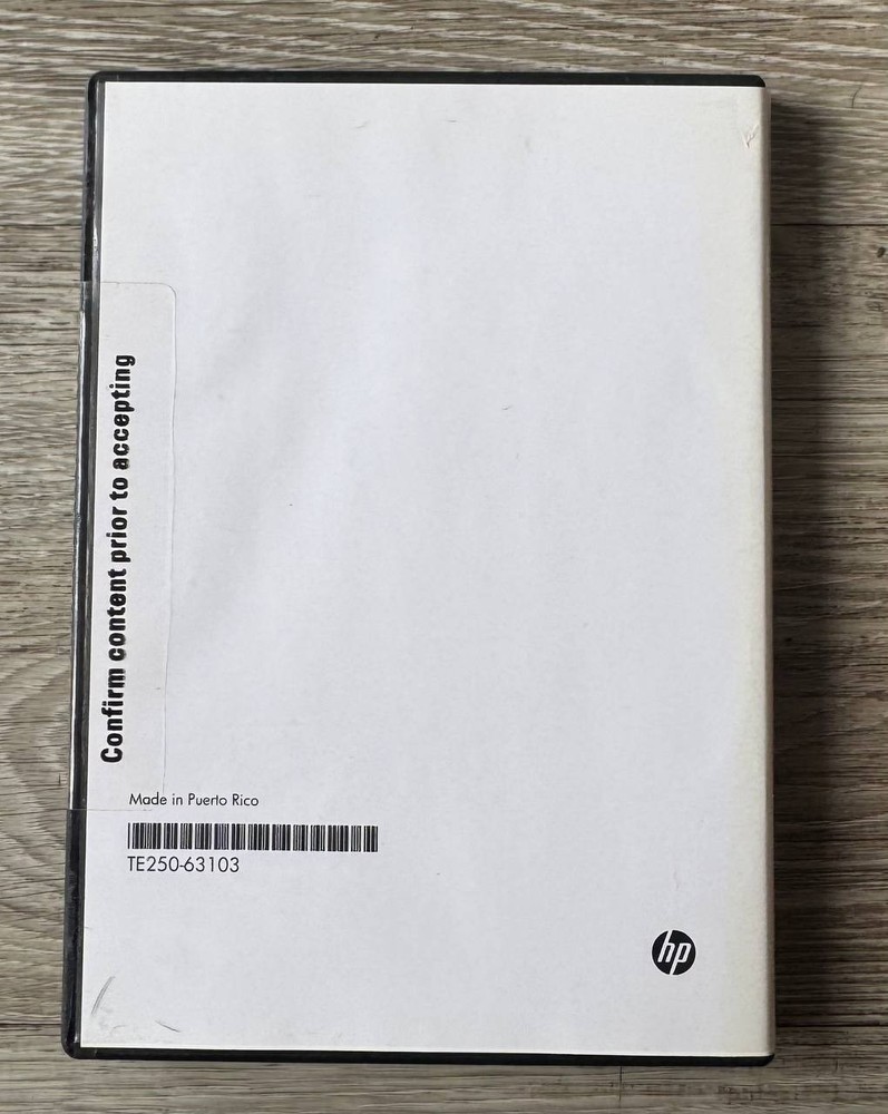 HP 3PAR Host Explorer 2.1.0 Software DVD Installation Media Sealed