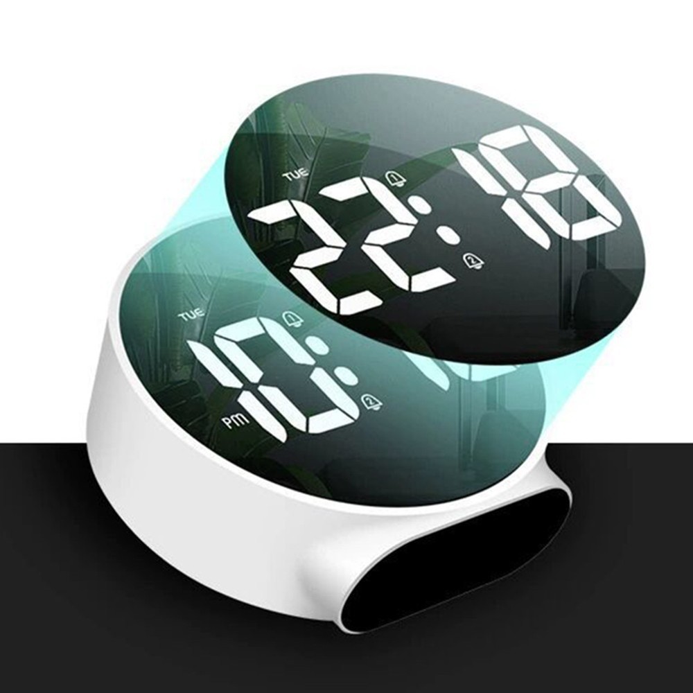 Large LED Display Alarm Clock with Memory Function and Dual Alarms for Teens