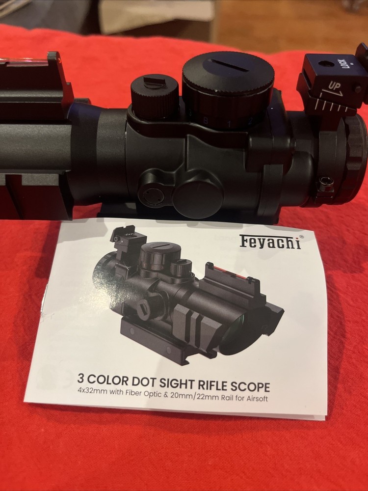 Feyachi 3 Color Dot Sight Rifle Scope