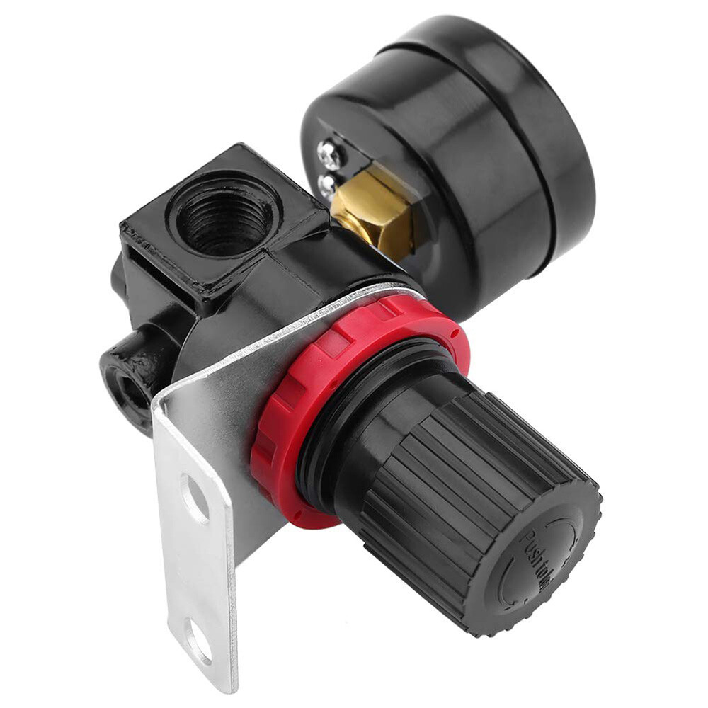 AIR IN LINE COMPRESSOR PRESSURE REGULATOR MINI SERIES, 1/4" NPT USA