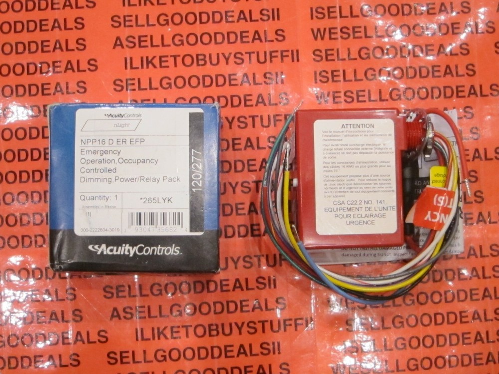 Acuity Controls NPP16 D ER EFP Occupancy Controlled Dimming Power Pack New
