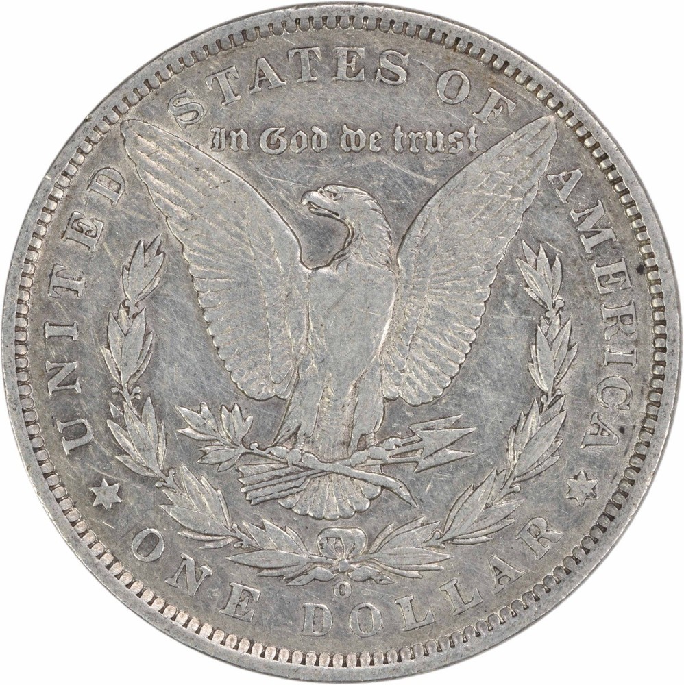 1889-O Morgan Silver Dollar EF Uncertified #472