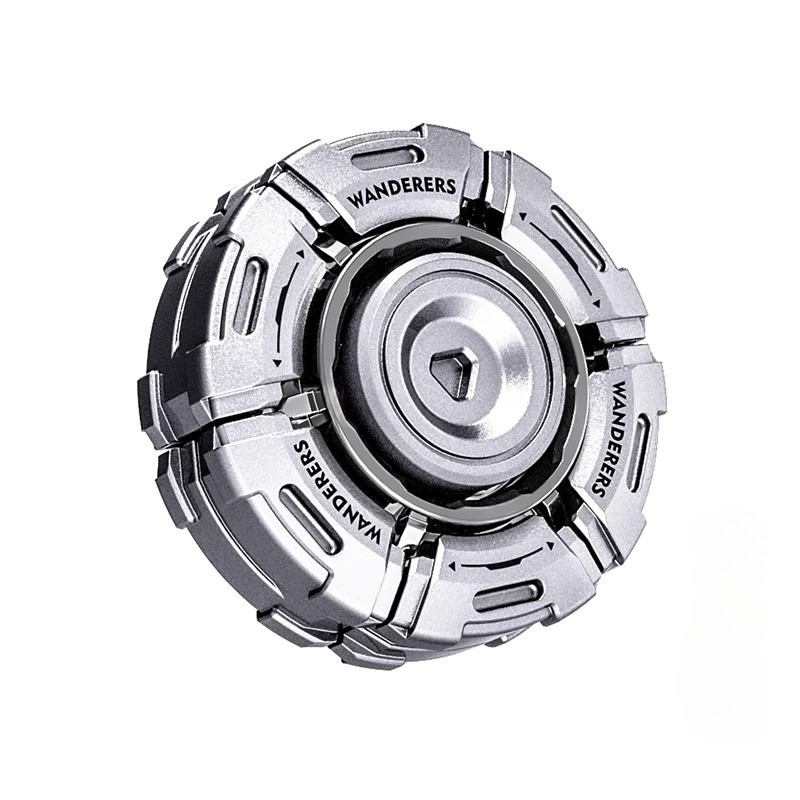 Wanderer EDC Metal Fidget Spinner Armor-Opening Decompression Toy