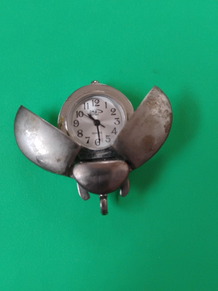 Why Me? Cicada Pendant Watch Untested Needs Battery