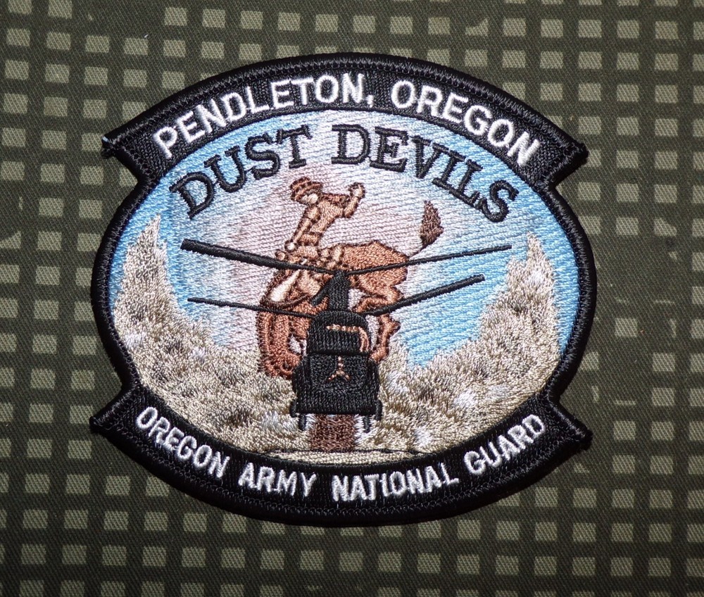 Original Oregon Army National Guard Dust Devils Army Aviation Patch