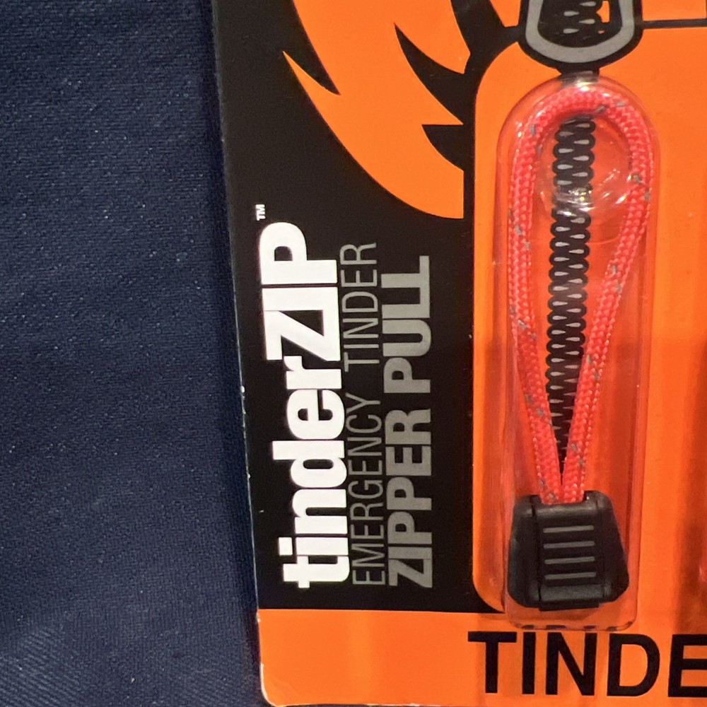 Exotac TinderZIP Emergency Tinder Zipper Pull 5-Pack