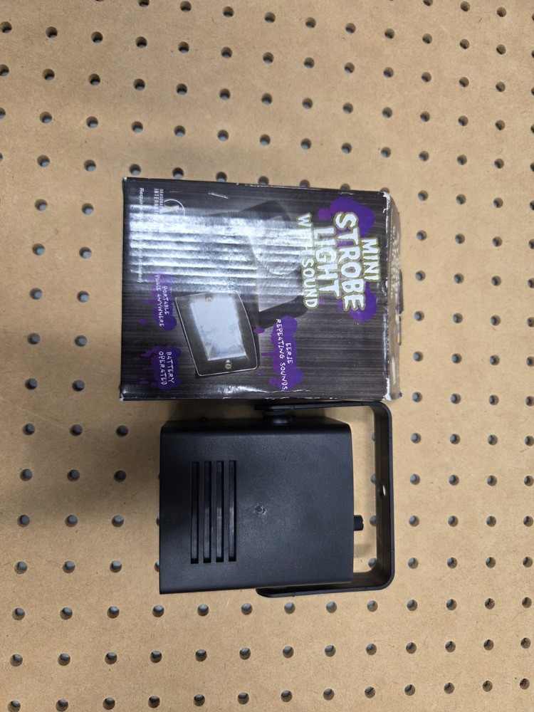 Fog Machine Timer Switch UL 120V & Mini Strobe Light