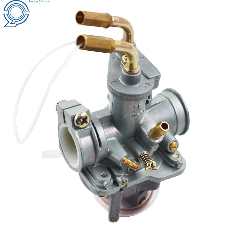 For Yamaha Y ZINGER PW 50 PW50 Carburetor Air Filter & Throttle Choke Cable Carb