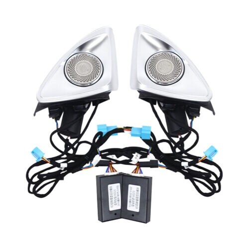 4D Rotation Speaker Tweeter Set For Mercedes-Benz C238 E Class E63 E300 64 Color
