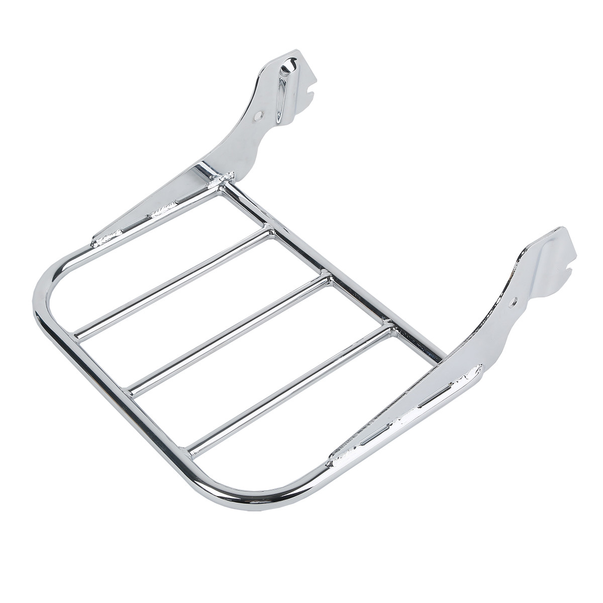 Detachable Backrest Sissy Bar W/ Luggage Rack For Harley HD Touring Models 94-08