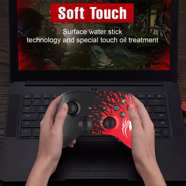 2 x Replacement Front Shells for Xbox Series X/S Controller Spider-Man 2 Element