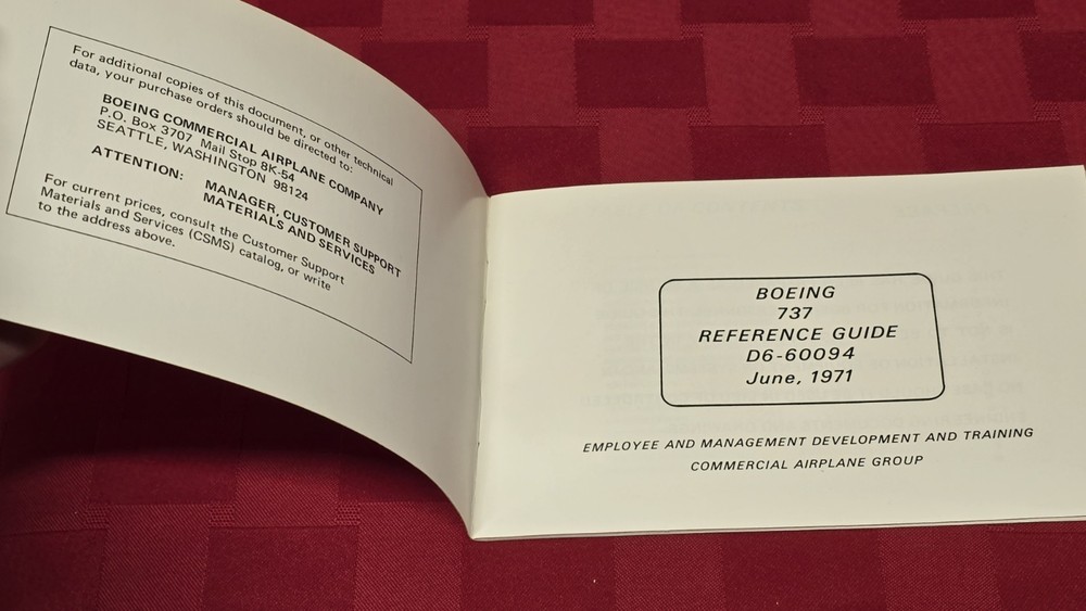 BOING 737 REFERENCE GUIDE 8909