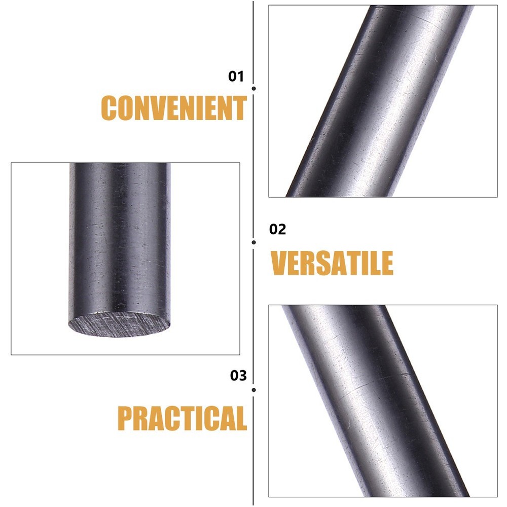 3Pcs High Density Graphite Stir Stick for Melting and Casting Metals