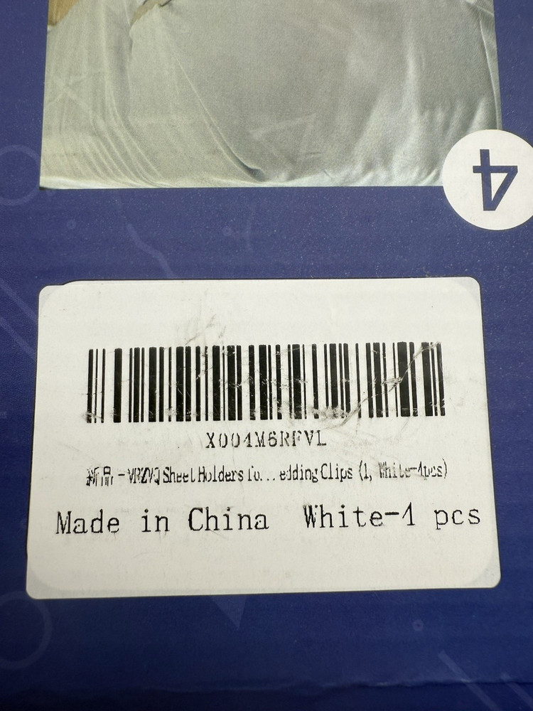 Sheet Holders for Bed Corners - Plastic Fasteners Keep Sheets Firm & Tight *READ