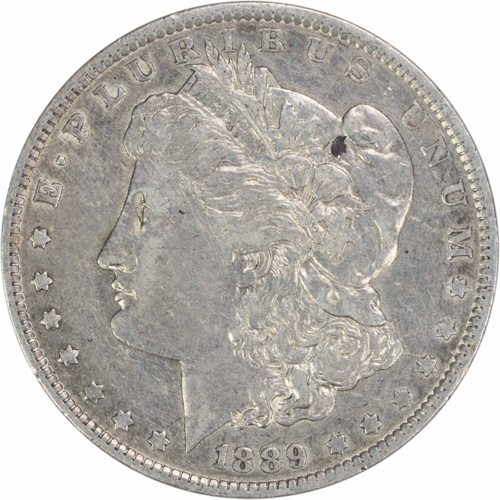 1889-O Morgan Silver Dollar EF Uncertified #472
