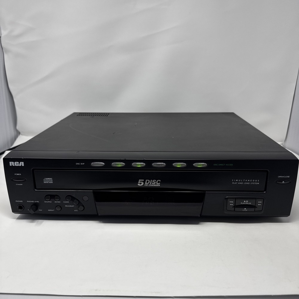 RCA 5 Disc CD Changer, 5 Disc CD Player, CD Player