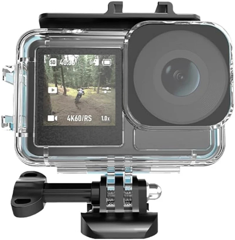 Waterproof Case for DJI Osmo Action 5 Pro/4/3 Camera,Underwater 45M/148FT Deep