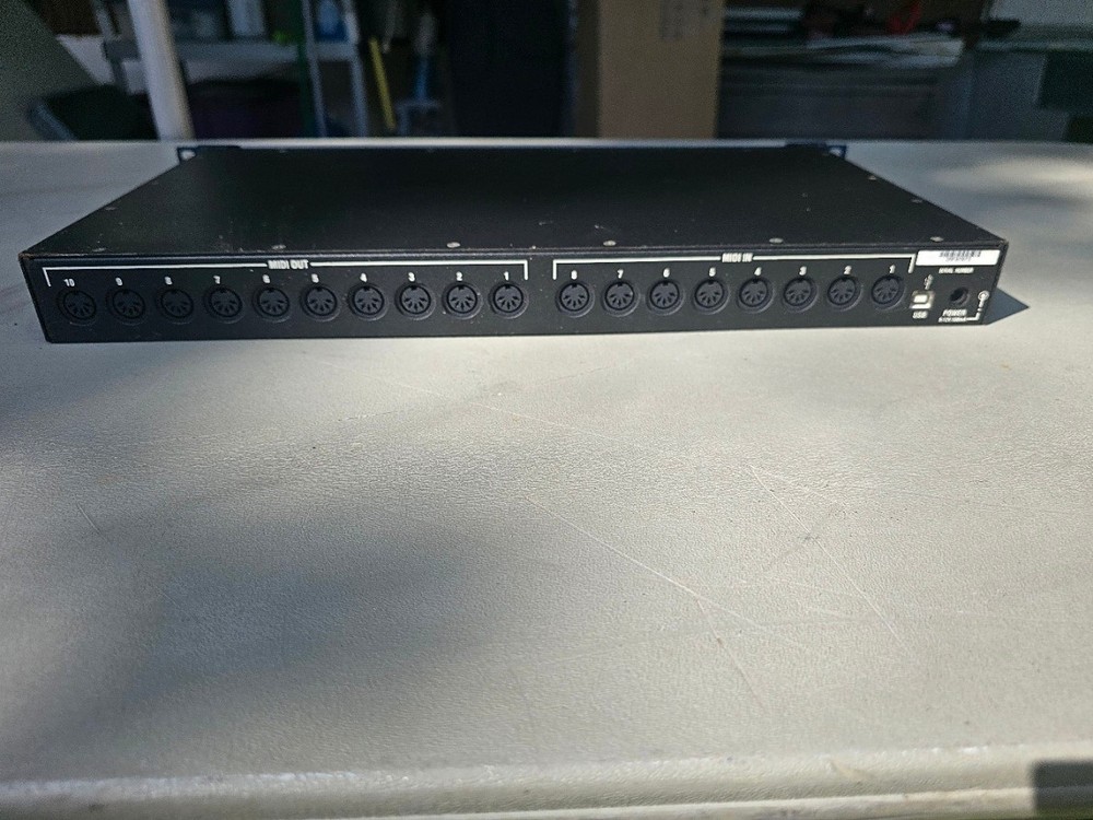 Avid Digidesign MIDI I/O interface.