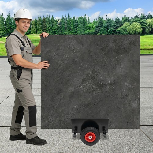 551lb Adjustable Panel Dolly Heavy Duty Panel Dolly With 8 Inch Pneumatic Wheels