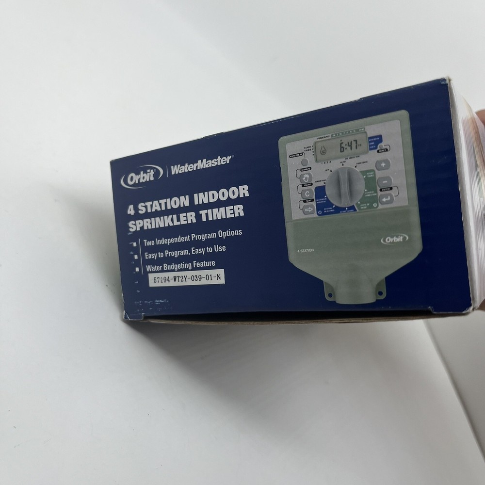 ORBIT WaterMaster 4 Station Dual Program SPRINKLE TIMER 57194