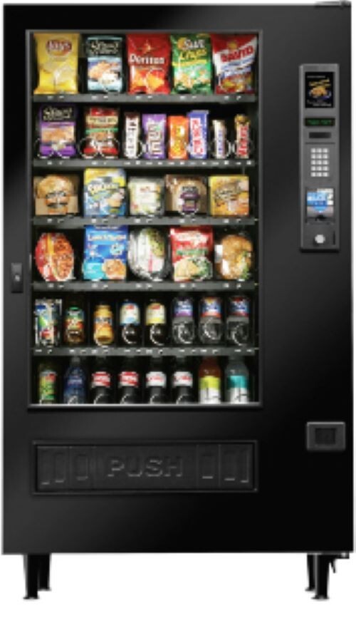 GPL Combinaton Snack/Soda Machine - Model 6500 - Credit Card Compatible