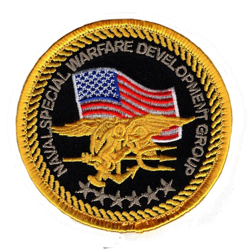Naval Special Warfare Development Group Trident Seal Team 6 Hook Patch (MTS1)