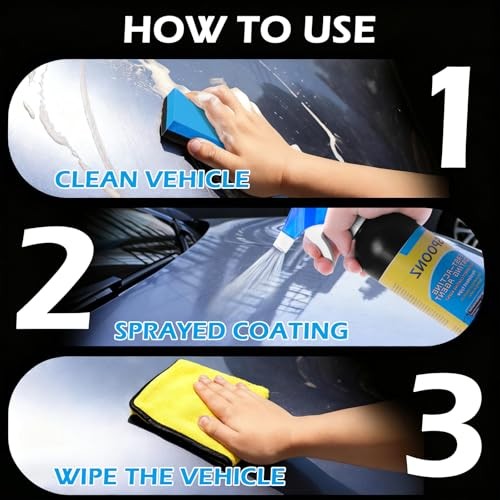 500ML Quick Effect Coating Agent –Car Coating Spray, & Polish Spray, For Car