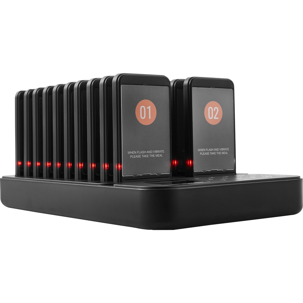 Restaurant Wireless Pager System 20 Call Coasters Guest Queuing Calling